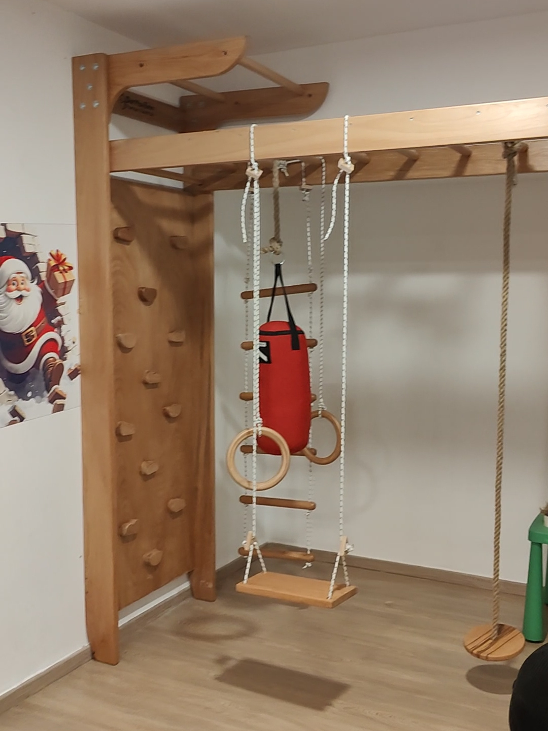 Échelle Suédoise Pliable avec Toboggans