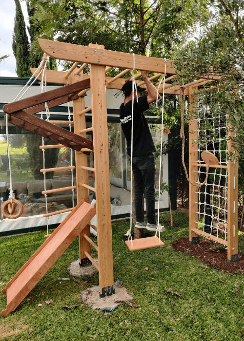 Échelle Suédoise Pro 4 - Terrain de Jeu - Darmonbebe