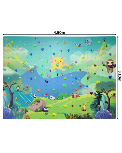 Customizable Climbing Wall for Children