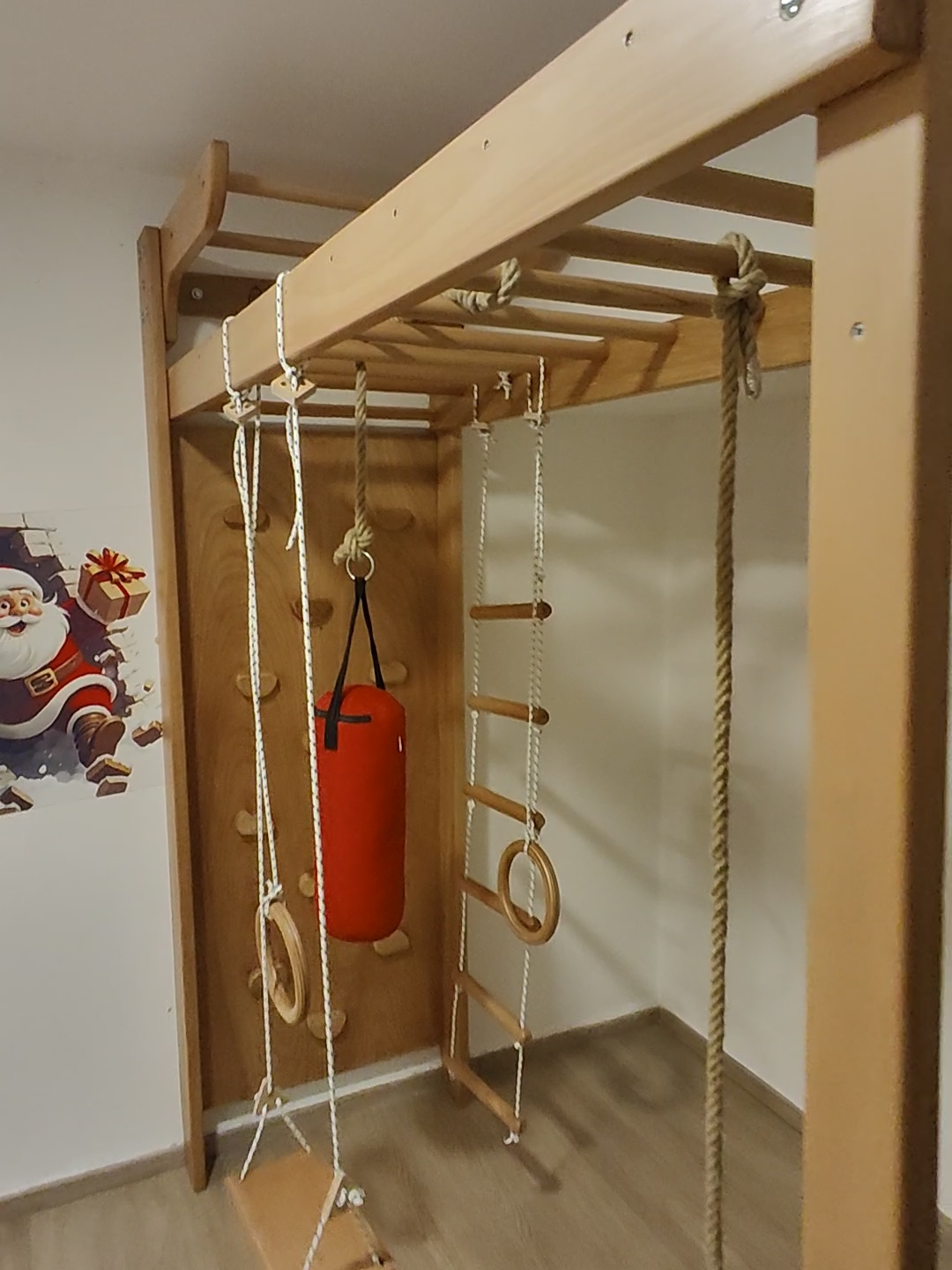 Échelle Suédoise Pliable avec Toboggans