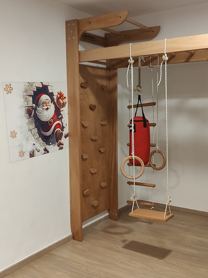 Échelle Suédoise Pliable avec Toboggans