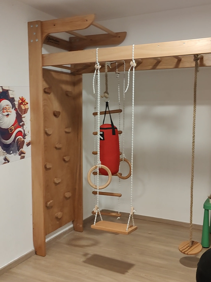 Échelle Suédoise Pliable avec Toboggans