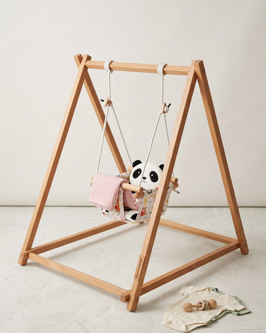 Balançoire Bébé en Bois