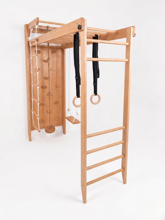 Échelle Suédoise Pliable avec Toboggans