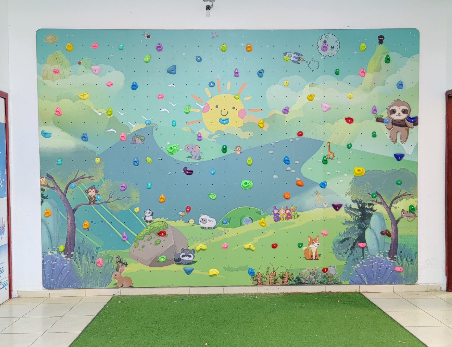 Mur d'Escalade Personnalisable pour Enfants