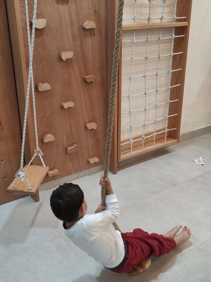 Mur d'activités multifonction bois massif | Maroc