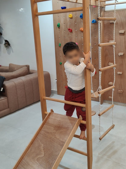 Mur d'activités multifonction bois massif | Maroc