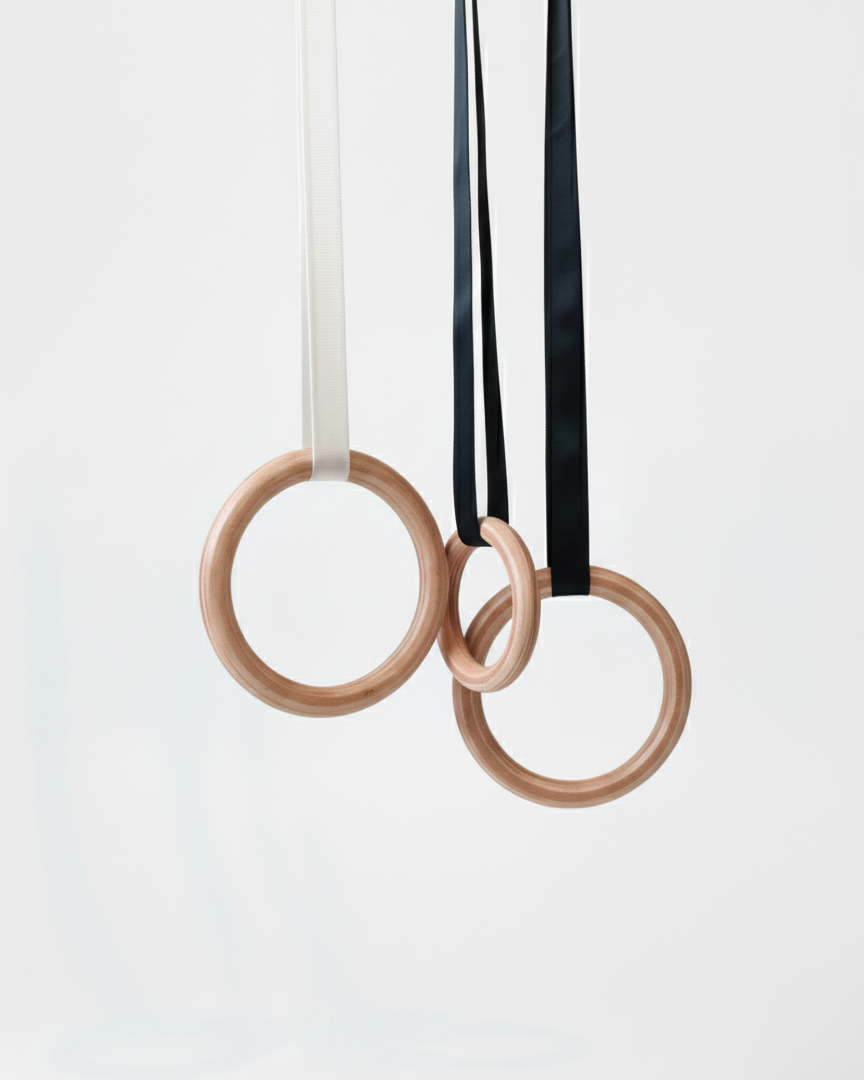 Échelle Suédoise en Bois Hêtre avec 4 Accessoires